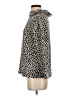 Ann Taylor Animal Print Gray Turtleneck Sweater Size S - photo 5