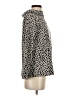 Ann Taylor Animal Print Gray Turtleneck Sweater Size S - photo 4