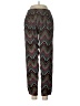 Sans Souci 100% Polyester Chevron-herringbone Black Casual Pants Size M - photo 1
