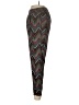 Sans Souci 100% Polyester Chevron-herringbone Black Casual Pants Size M - photo 5