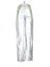Dynamite 100% Cotton Metallic Silver Jeans Size 2 - photo 1