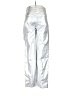 Dynamite 100% Cotton Metallic Silver Jeans Size 2 - photo 2