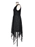 Elle Polka Dots Black Cocktail Dress Size L - photo 5