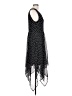 Elle Polka Dots Black Cocktail Dress Size L - photo 4