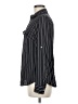 MICHAEL Michael Kors 100% Polyester Stripes Black Long Sleeve Blouse Size M - photo 5
