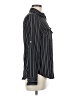 MICHAEL Michael Kors 100% Polyester Stripes Black Long Sleeve Blouse Size M - photo 4