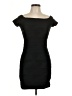 Brat Star Solid Black Cocktail Dress Size L - photo 1