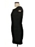 Brat Star Solid Black Cocktail Dress Size L - photo 5