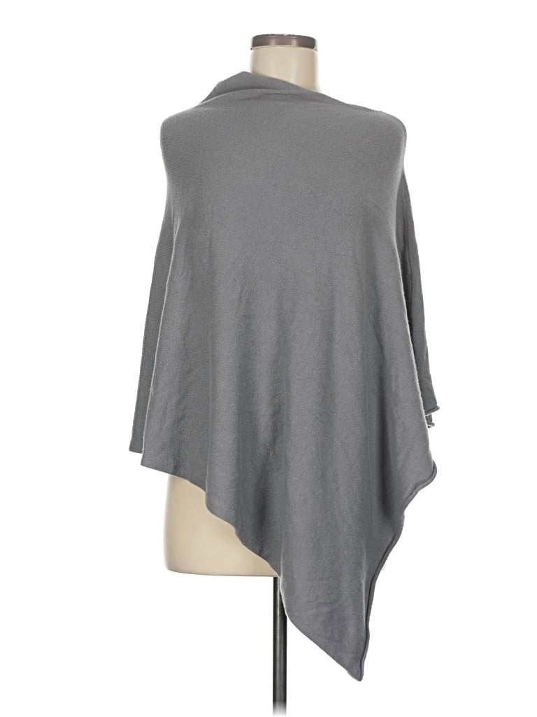 Pre-owned Unbranded Poncho In Gray