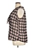 Tahari by ASL 100% Polyester Houndstooth Gray Sleeveless Blouse Size 1X - photo 5