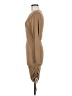 ePretty Solid Tan Casual Dress Size M - photo 5