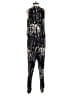 Peyton Jensen Metallic Black Jumpsuit Size XS - photo 2