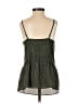 Fossil 100% Polyester Green Sleeveless Blouse Size XS - photo 2