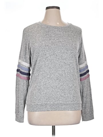 Pink Rose Pullover Sweater (view 1)