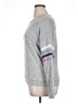 Pink Rose Color Block Gray Pullover Sweater Size XL - photo 5