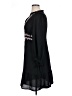 Ann Taylor 100% Polyester Black Casual Dress Size 14 (petite) - photo 5
