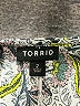 Torrid 100% Polyester Gray Short Sleeve Blouse Size 2X Plus (2) - photo 6