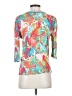 Unbranded 100% Rayon Teal 3/4 Sleeve Blouse Size S (estimated) - photo 2