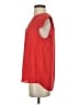 J.Crew 100% Polyester Red Short Sleeve Top Size 4 - photo 5