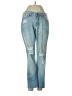 John Eshaya Hearts Blue Jeans Size 4 - photo 1
