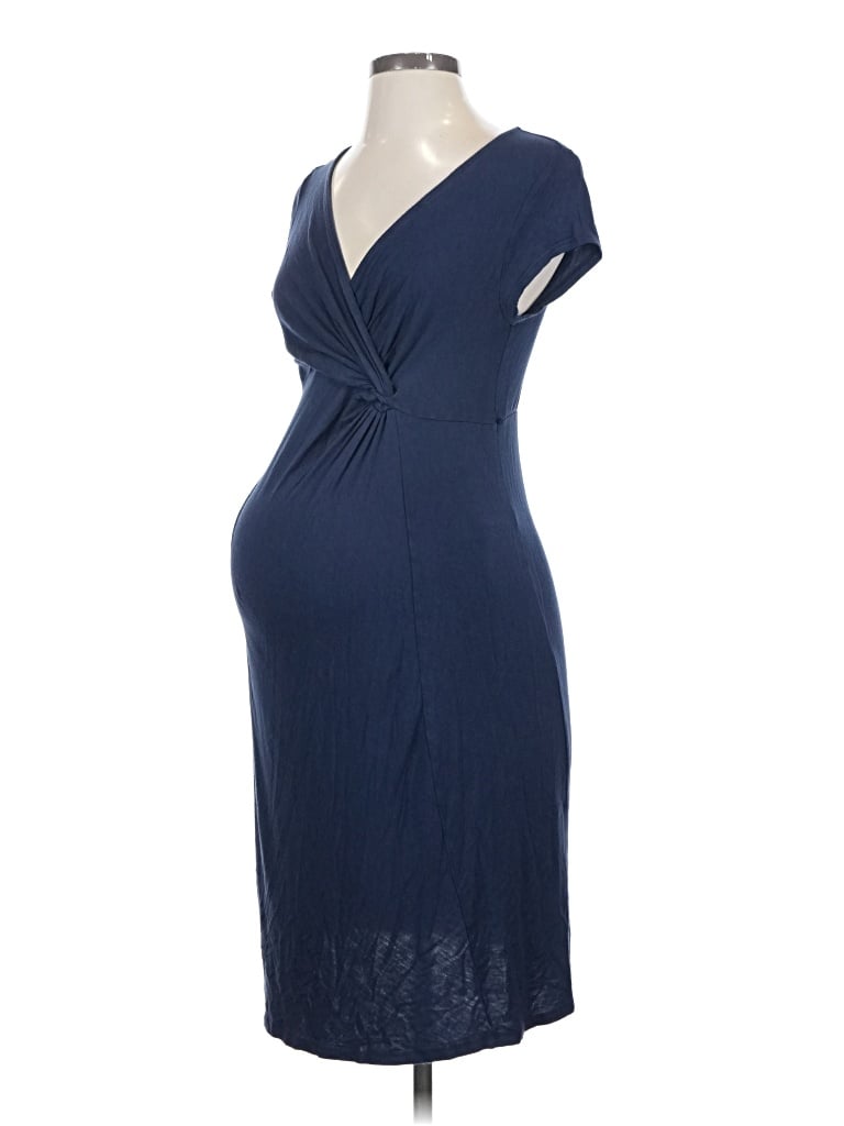 Pre-owned Motherhood Cocktail Dress In Blue