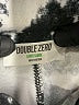 Double Zero Print Silver Casual Pants Size L - photo 7
