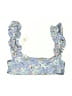 WeWoreWhat Blue Swimsuit Top Size XS - photo 1