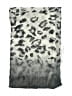 Bindya 100% Polyester Gray Black Scarf One size - photo 2