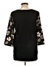 French Connection Black Kimono Size L - photo 2