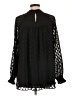 DR2 Black Long Sleeve Blouse Size L - photo 2