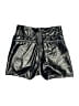 Shein Metallic Silver Shorts Size 2 - photo 1