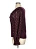 Ann Taylor LOFT Burgundy Long Sleeve Blouse Size XL - photo 5