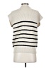 Mimosa Stripes White Sweater Vest Size S - photo 2