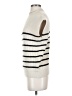 Mimosa Stripes White Sweater Vest Size S - photo 5