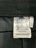 Adidas 100% Polyester Black Track Pants Size M - photo 7