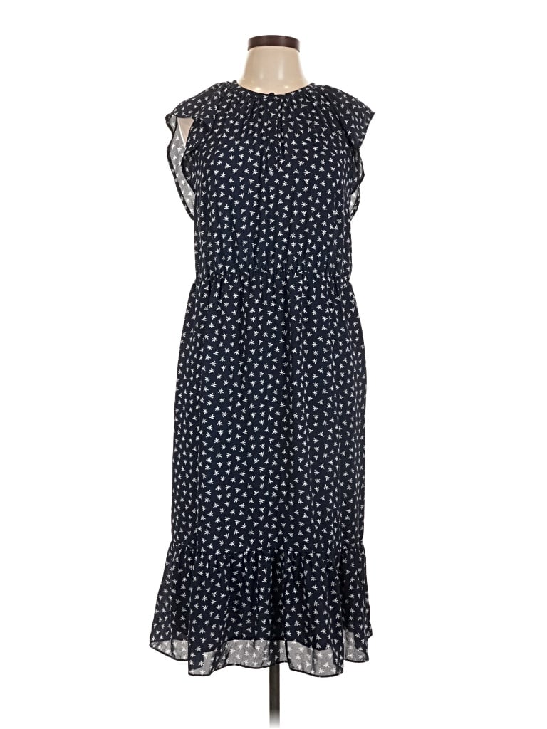 Pre-owned J.crew Mercantile Casual Dress In Blue