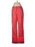 Lands' End Color Block Red Pink Casual Pants Size 4 - photo 1