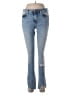 Zara Hearts Blue Jeans Size 6 - photo 1