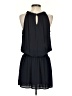 Veronica M. 100% Polyester Solid Black Casual Dress Size S - photo 2