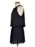 Veronica M. 100% Polyester Solid Black Casual Dress Size S - photo 5