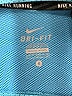 Nike 100% Polyester Blue Active T-Shirt Size S - photo 7