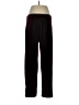 Jaclyn Smith Color Block Burgundy Casual Pants Size L - photo 2