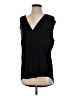 Blue Sol Black Sleeveless Blouse Size 1 - photo 1