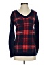 Tommy Hilfiger Plaid Blue Pullover Sweater Size S - photo 1