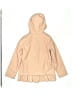 MICHAEL Michael Kors 100% Polyurethane Solid Tan Pink Raincoat Size 7 - 8 - photo 2