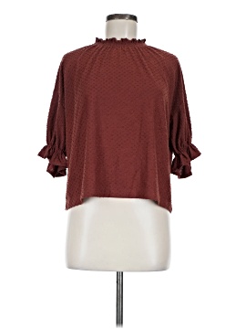 Te Xture & Thread Madewell 3/4 Sleeve Blouse