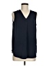 Assorted Brands Black Blue Sleeveless Blouse Size M - photo 1