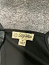 Lily White 100% Polyester Black Sleeveless Blouse Size S - photo 7