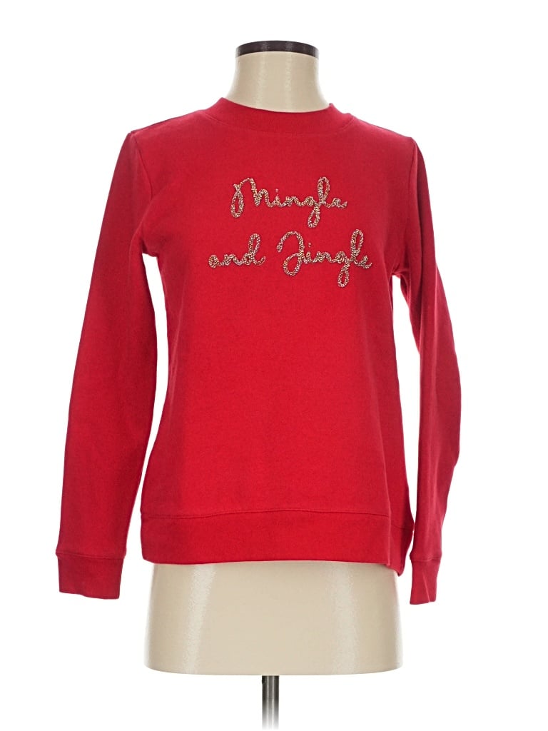 Pre-owned Talbots Sweatshirt In Red