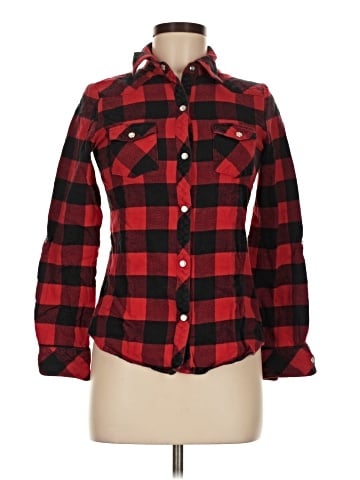 Delia's Long Sleeve Button-Down Shirt (view 1)